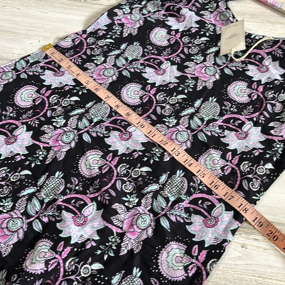 Mille Resort Klara Tropical Night Floral Dress Size L NWT - Picture 8 of 12